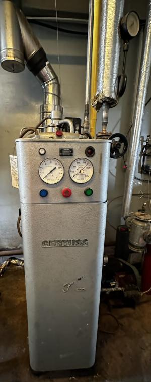 Wytwornica pary CERTUSS Junior 100 | 100 kg/h | 10 bar | gaz