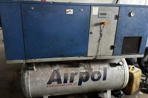 Spr�arka �rubowa AIRPOL KT15 | 15 kW | 15 bar | zbiornik
